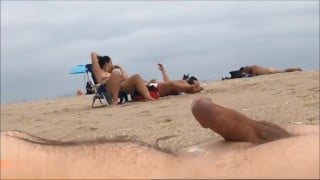 Ejaculation Beach - Excited To Be Seen By Women On The Moment Of Ejaculation/nudist Beach -  FreePublicPorn.com