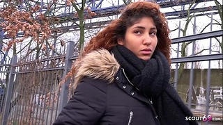 Německý skaut – Latin Black Teenage Svést To Eye Rolling Orgasmus Sex na Pickup Casting