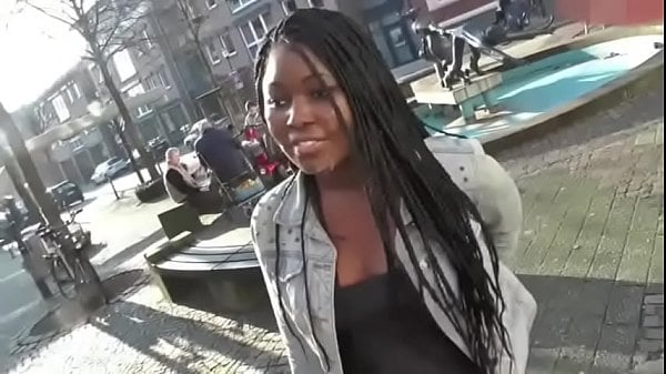 Ebony Cum Public - Black Semen Walk At The Street - FreePublicPorn.com