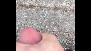 Outdoor Masterbating