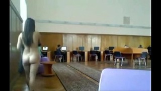 Cray Masturbator In Library – Badbootycams.com