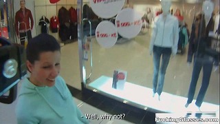 Fucking Glasses – Public Restroom Orgasm Mazy Teen -porn Blowjob