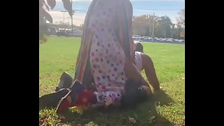 Gibby the Clown Fucks Milf Next to Highway