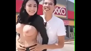 Novinha Peituda A. Em Publico Pelo Amigo Tarado 53 Sec