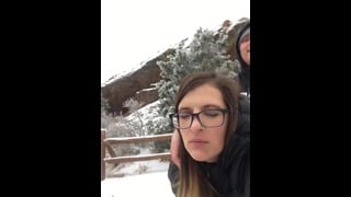 Red Rocks Denver Colorado Homemade Amateur Fucking on Mountain