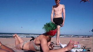 Punk Hoe Fucked at the Beach – Brandy Moloka