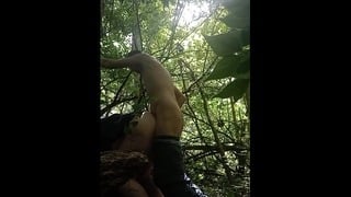 Eversmoke Fucks Wendy Against a Tree in the Woods