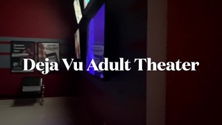 Lexi Mae Takes Stranger Dick on Older Theater Here in Las Vegas!