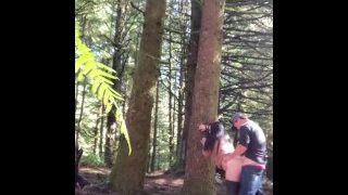 Teens Fuck in Oregon Woods By Highway