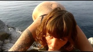 Bj and Sex Public on the Lake Major ( North Italy )
