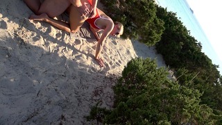 Dreist!! Strand-Fremdfick Mit Creampie!! Orgasm Cumshot Outdoor Sex