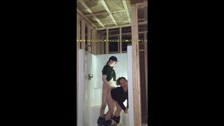 Heather Kane Fucks Doggy Style in Construction Site
