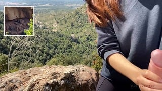 Holyday Trekking – Unskilled Espanol Couple Caught Flashing Strangers Fucking in the Nature