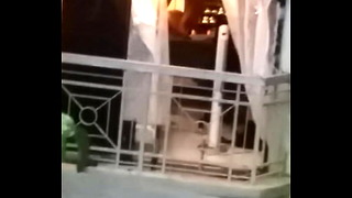 Rocky Fucking In Balcony