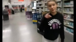 Stranger Girl Sucks My Cock In Walmart