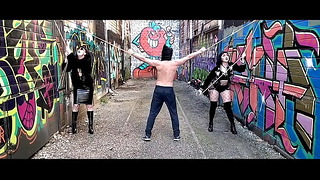 Street Highlight Video – Femdom Public BDSM