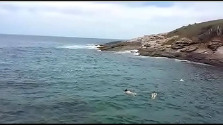 Curtindo A Praia De Nudismo Olho De Boi Em Búzios
