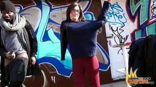 Publicsexdate – Nerdy Hoe Lullu Gun Interracial Outdoors Threesome