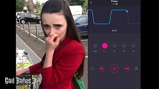 Preview: Outside Remote Vibrator Play And Sex On Balcony