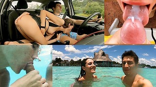 Young Couple Enjoying A Trip Full Of Sex