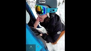 Bj In The Snow – El Takes G’s Load On The Mountain!