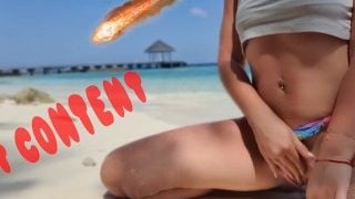 Masturbation Cliter By Sexy Guy In The Sea Public Extreme