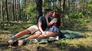 Public Couple Sex On A Picnic In The Park Kleomodel