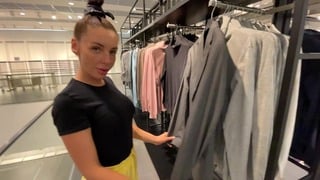 Sales Assistant Sucked In Fitting Room