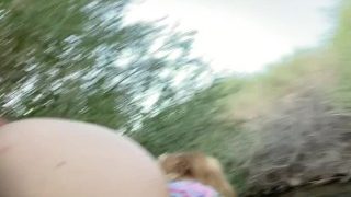 Hiking Sex Vlog With Jamie Stone And A Splashing Creampie