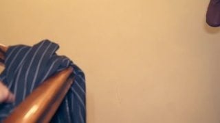 Jeny Smith Sneaking To The Office Building. Naked In Elevator And On Stairs