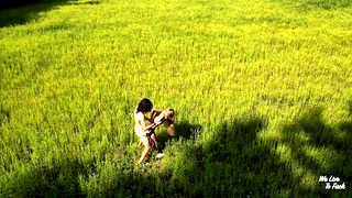 Outdoor Passionate Sex With Drone Footage – Amateur Couple Welivetofuck