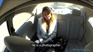 Publicagent Angelina Will Do Anything To Get Home
