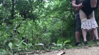 Sex In The Woods With An Unknowing Teen