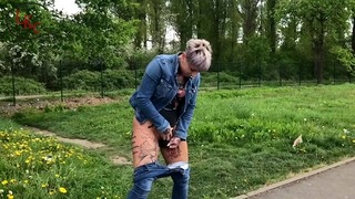 Auf Der Raststätte Öffentlich Gepisst Und Erwischt!!