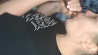 Babysitter Blows Me In Restroom