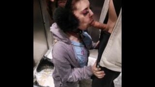 Blowjob In Elevator