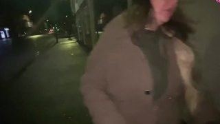 Cracky Shopping And Fingering Herself On The Street