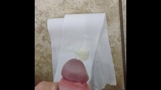 Ejaculation In A Public Restroom