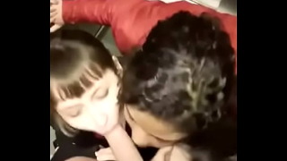 Elevator Threesome