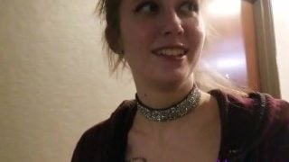 Fucked In A Hotel Elevator, Facial And Public Cumwalk Harmoney Reign