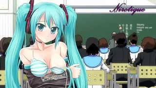 Hatsune Miku In School Class Room En
