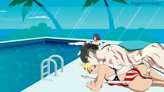 Hentai Public Swimming Pool Sex Cartoon Porn