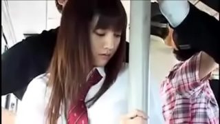 Japoński autobus Jk Gangbang Proszę o jej imię