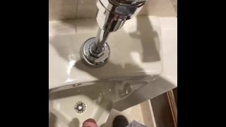 Making A Mess In Hidden Private Presidential Restroom In Rich Club Moaning Naughty Messy