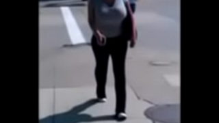 Milf With Huge Tits On Street