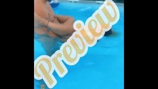 Of Preview – Señorita Lopez Milf Îl pune în piscină