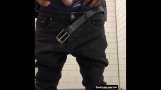 Peeing At A Public Restroom