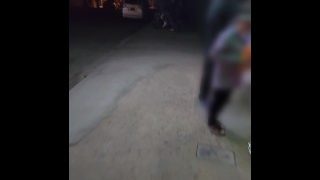 Public Sex. She Sucks My Cock On Street. Anal On Terrace Of Building. Part 1-2