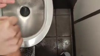 Public Toilet Handjob