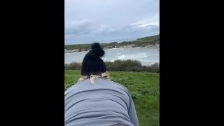 Risky Public Sex At The Beach